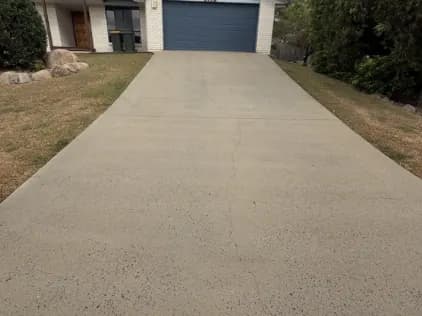 Driveway, Gladstone, after